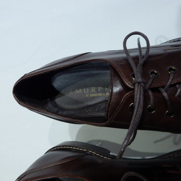 Johnston & Murphy Brown Cap Toe Oxfords in 11M (NWOB) main image 3